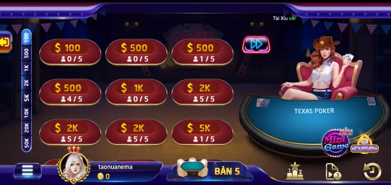 Bài Poker ăn tiền W88